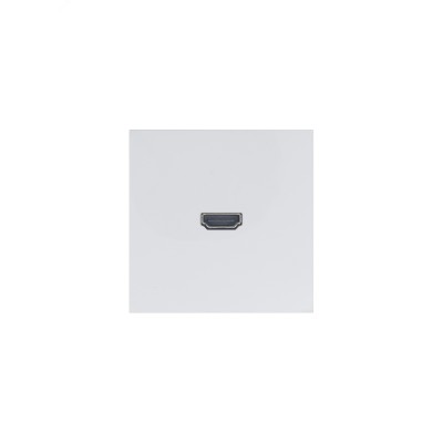 ZIMA Розетка HDMI, механизм, белая Lezard 704-0288-203