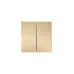 ZIMA Выключатель 2-кл., 10 А, механизм золото Lezard 704-3688-101QC ZIMA Выключатель 2-кл., 10 А, механизм золото Lezard 704-3688-101QC