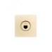 ZIMA Розетка компьютерная Cat 6, механизм, золото Lezard 704-3688-140