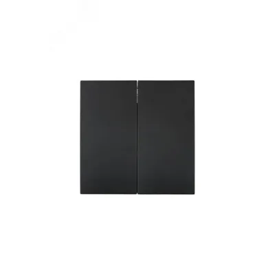 ZIMA Выключатель 2-кл., 10 А, механизм, чёрный бархат Lezard 704-4288-101QC