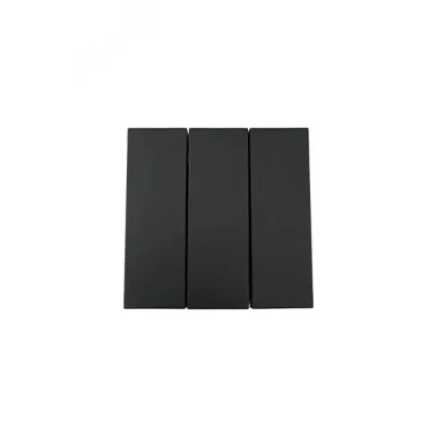 ZIMA Выключатель 3-кл., 10 А, механизм, черный бархат Lezard 704-4288-109QC