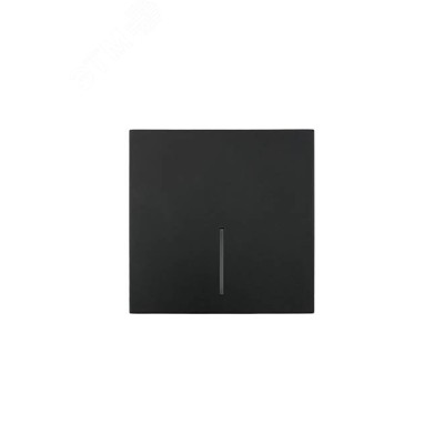 ZIMA Выключатель 1-кл. с подсветкой, 10 А, механизм, черный бархат Lezard 704-4288-111QC