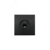 Розетка компьютерная Cat 6, механизм, черный бархат Lezard 704-4288-140