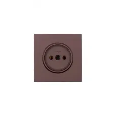 ZIMA Розетка без заземления, 16 А, механизм, шоколад Lezard 704-7388-121BQC