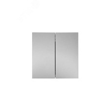 ZIMA Выключатель 2-кл., 10 А, механизм, серый матовый Lezard 704-7488-101QC