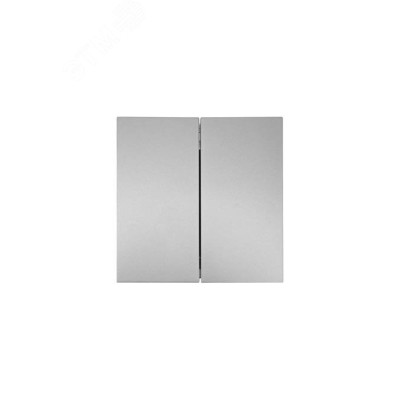 ZIMA Выключатель 2-кл., 10 А, механизм, серый матовый Lezard 704-7488-101QC