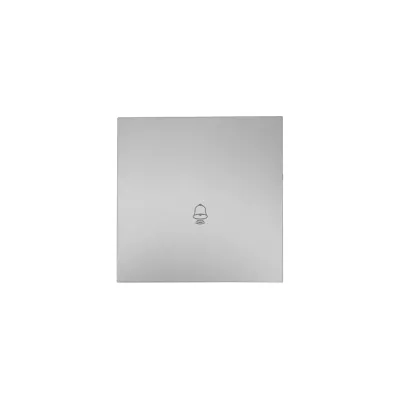 ZIMA Кнопка звонка, 10 А, механизм, серый матовый Lezard 704-7488-103QC
