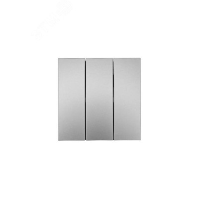 ZIMA Выключатель 3-кл., 10 А, механизм, серый матовый Lezard 704-7488-109QC