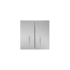 ZIMA Выключатель 2-кл. с подсветкой, 10А, механизм, серый матовый Lezard 704-7488-112QC