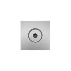 ZIMA Розетка ТВ проходная, механизм, серый матовый Lezard 704-7488-129