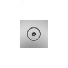 ZIMA Розетка ТВ оконечная, механизм, серый матовый Lezard 704-7488-130