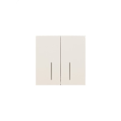 ZIMA Выключатель 2-кл. с подсветкой, 10А, механизм, слоновая кость Lezard 704-9088-112QC