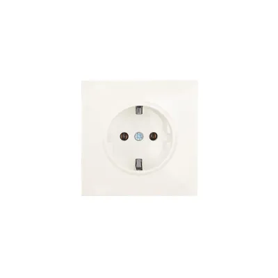 ZIMA Розетка с заземлением, 16 А, механизм, слоновая кость Lezard 704-9088-122BQC