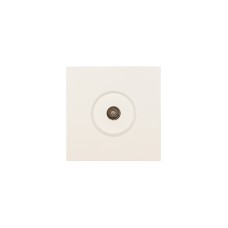 ZIMA Розетка ТВ оконечная, механизм, слоновая кость Lezard 704-9088-130