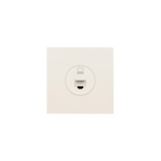 ZIMA Розетка компьютерная слоновая кость Lezard 704-9088-139