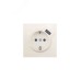 ZIMA Розетка с заземлением (16 А) + USB ,механизм, слоновая кость Lezard 704-9088-181