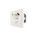ZIMA Розетка с заземлением (16 А) + TC + USB ,механизм, слоновая кость Lezard 704-9088-181TC