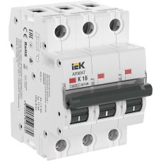 Выключатель автоматический трехполюсный M10N K 16А