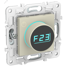 SKANDY Термостат электронный с индикацией SK-T01B бежевый IEK