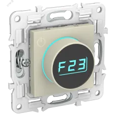SKANDY Термостат электронный с индикацией SK-T01B бежевый IEK