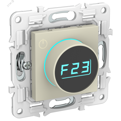 SKANDY Термостат электронный с индикацией SK-T01B бежевый IEK