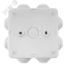 Коробка уравнивания потенциалов КУП-030-031 с крышкой наружная (85х85х40) для прямого монтажа 8 мембр. вводов серая IP55 EKF