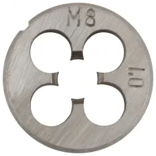 Плашка метрическая, легированная сталь М8х1.0 мм