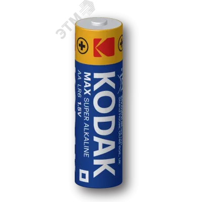 Батарейки Kodak LR6 bulk MAX SUPER Alkaline [KAA-B500] (500/21000)
