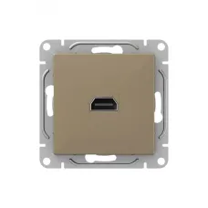 Механизм розетки HDMI  шампань Эпика EKF