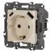 Розетка ЭРА Elegance 14-4108-02 2P+E 16A-250В со шторками с USB type-A+C 5В-3А слоновая кость