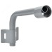 LIGHTING Кронштейн КР-1 D=60мм L=350мм под монтажную ленту 1 хомут серый IEK