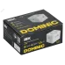 DOMINIC Удлинитель с беспроводной зарядкой 10Вт У02К 2 места 2P+PE 1,3м 3х1,0мм2 16А/250В USB A+C белый IEK