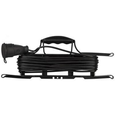 Удлинитель силовой ЭРА GREEN LINE FR-6-10m Greenline на рамке 1 розетка без заземления 10м ПВС 2x0.75мм2