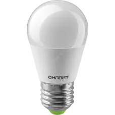 Лампа светодиодная LED 10вт E27 теплый матовый шар PROMO