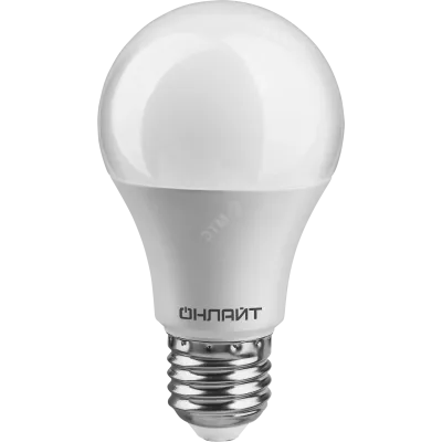 Лампа светодиодная LED 10вт E27 белый PROMO