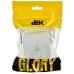 GLORY Выключатель 1-клавишный для открытой установки самовозвратный 10А ВСс20-1-0-ХБм белый матовый IEK
