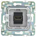 SKANDY Розетка HDMI SK-H01N никель IEK