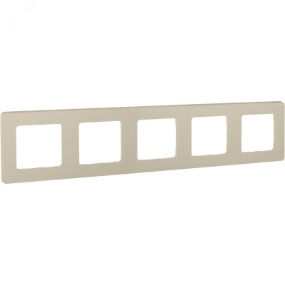 Рамка 5-местная слоновая кость INSPIRIA
