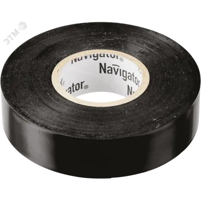 Изолента Navigator 71 103 NIT-B15-20/BL чёрная