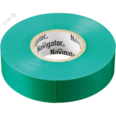 Изолента Navigator 71 232 NIT-B15-10/G зелёная