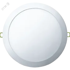 Светильник Navigator 71 382 NLP-R1-24W-R300-840-WH-LED(d300)