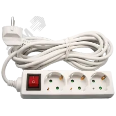 Удлинитель 71 454 NPE-S1-03-150-ESC-3x0.75 кит 10А ПВС 3х0.75