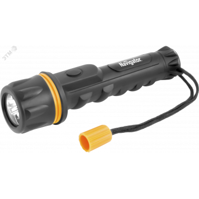 Фонарь Navigator 71 584 NPT-R06-2AA Пластик + резина. 1LED 0.5Вт