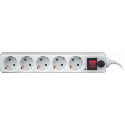 Сетевой фильтр Navigator 71 861 NSP-05-180-ESC-3х0.75 сет фильтр, 5 гн 1.8м