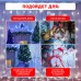 Светодиодная новогодняя гирлянда Intro Holiday INZL-02W занавес 3*2 м холодный белый 240 led 220 в