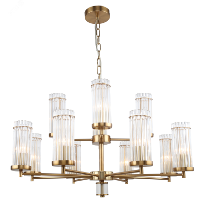 Люстра Rivoli Dolly 2074-312 12 х Е14 40 Вт классика