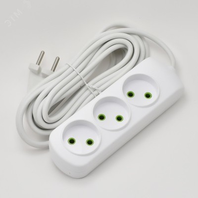 Удлинитель б/з 3 входа 5 метров