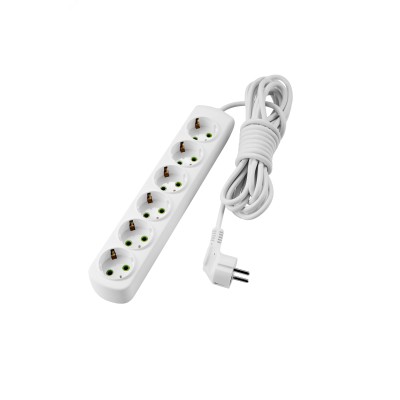 Удлинитель с/з 6 входа 5 метров