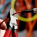Бокорезы для световодов (оптоволоконного кабеля) с пружиной удлинённые режущие кромки без фасок L-160 мм обливные рукоятки