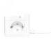 Удлинитель куб 2 гнезда 1USB + 2 Type C с быстрой зарядкой, подставкой под телефон и ночником 1, 3 метра 1 мм2